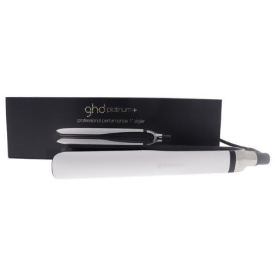 GHD Platinum Plus Professional Performance Styler Flat Iron - White by GHD for Unisex - 1 Inch Flat Iron 