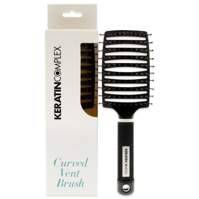 Curved Vent Brush - Black by Keratin Complex for Unisex - 1 Pc Hair Brush 