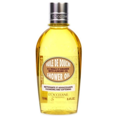 Almond Shower Oil by Loccitane for Unisex - 8.4 oz Shower Oil 