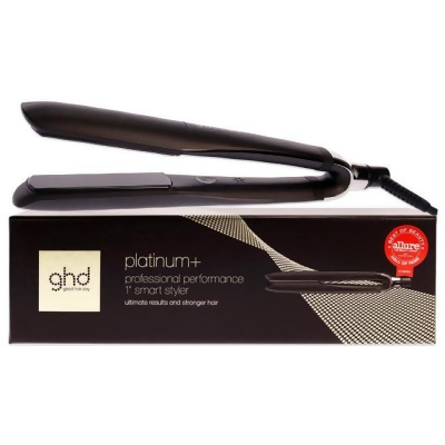 GHD Platinum Plus Professional Performance Styler Flat Iron - S8T262 Black by GHD for Unisex - 1 Inch Flat Iron 