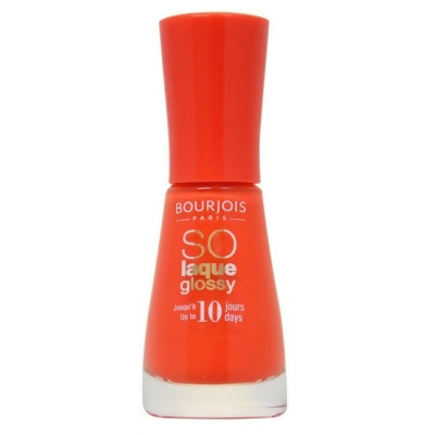 So Laque Glossy - 02 Prepphibiscus by Bourjois for Women - 0.3 oz Nail Polish 