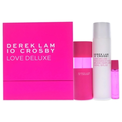 Love Deluxe Spring 20 by Derek Lam for Women - 3 Pc Gift Set 3.4oz EDP Spray, 10ml EDP Spray, 8oz Fragrance Mist 