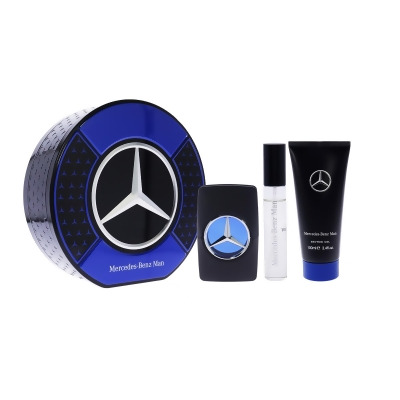 Mercedes-Benz Man 2022 by Mercedes-Benz for Men - 3 Pc Gift Set 3.4oz EDT Spray, 10ml EDT Spray, 3.4oz Shower Gel 