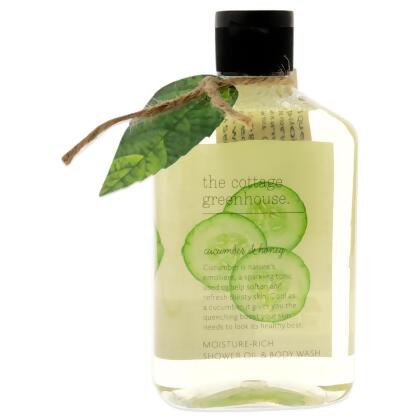 Rich and Repair Body Wash - Cucumber and Honey by The Cottage Greenhouse for Unisex - 11.5 oz Body Wash 