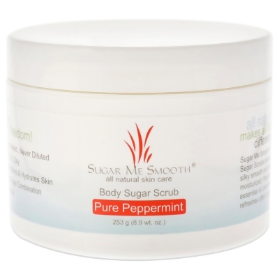 Body Scrub - Pure Peppermint by Sugar Me Smooth for Unisex - 8.9 oz Scrub 