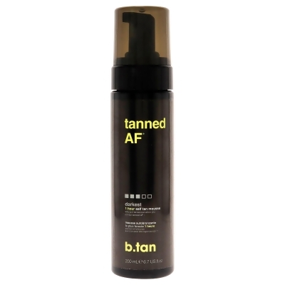 Tanned Af Self Tan Mousse by B.Tan for Unisex - 6.7 oz Mousse 