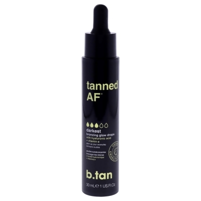 Tanned Af Bronzing Drops by B.Tan for Women - 1 oz Drops 