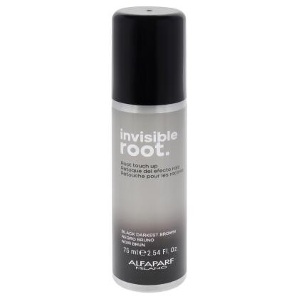 Invisible Root Touch Up Spray - Black Darkest Brown by Alfaparf Milano for Unisex - 2.54 oz Hair Color 