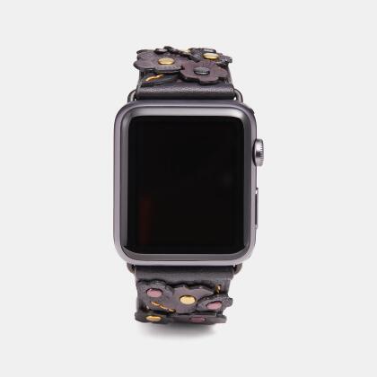 coach tea rose watch band