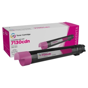 Ld Refurbished Alternative for Dell 330-6141 High Yield Magenta Laser Toner Cartridge for Dell 7130cdn Printers - All