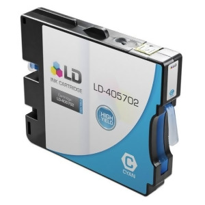 Ld Compatible Ricoh 405702 High-Yield Cyan Ink Cartridge for Aficio Gx e5550N Gc31c Hy - All