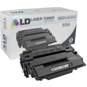 Ld Compatible Replacement for Hewlett Packard Ce255a Hp 55A Black Laser Toner Cartridge for Hp LaserJet LaserJet Enterprise LaserJet Pro Printers - Al