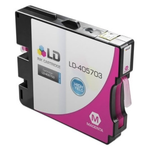 Ld Compatible Ricoh 405703 High-Yield Magenta Ink Cartridge for Aficio Gx e5550N Gc31m Hy - All