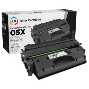 Ld Compatible Replacement for Hewlett Packard Ce505x Hp 05X High Yield Black Laser Toner Cartridge for Hp LaserJet P2055d P2055dn and P2055x Printers 