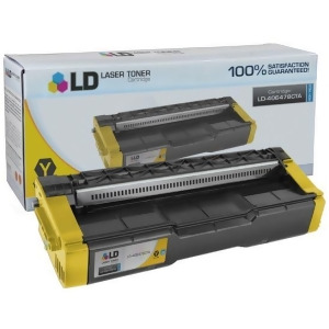 Ld Compatible Replacement for Ricoh 406478 High Yield Yellow Laser Toner Cartridge for Ricoh Aficio Sp C231n Sp C232dn Sp C242dn Sp C242sf and Sp C320