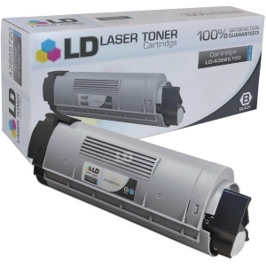 Ld Compatible Replacement for Okidata 43865720 High Yield Black Laser Toner Cartridge for Okidata Oki C6150dn C6150dtn C6150hdn C6150n and Mc560 Mfp P