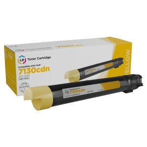 Ld Refurbished Alternative for Dell 330-6139 High Yield Yellow Laser Toner Cartridge for Dell 7130cdn Printers - All