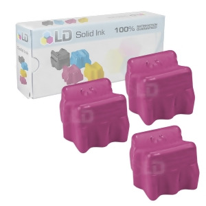 Ld Xerox Phaser 8400 Compatible Magenta 3 Pack 108R00606 Solid Ink Cartridges - All