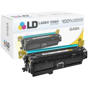 Ld Remanufactured Replacement for Hp 648A / Ce262a Yellow Toner Cartridge for Color LaserJet Enterprise CP4025dn CP4025n CP4525dn CP4525n CP4525xh - A