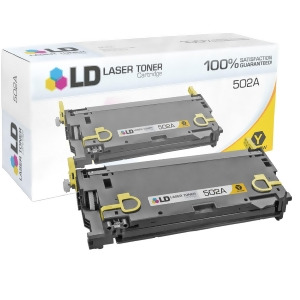 Ld Remanufactured Replacement for Hp 502A / Q6472a Yellow Toner Cartridge for Color LaserJet 3600 series 3800 series and Cp3505 series - All