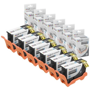 Ld Compatible Lexmark 150Xl / 150 14N1614 Set of 6 High Yield Black Inkjet Cartridges for Lexmark Pro 715 Pro 915 S315 S415 S515 Printers - All