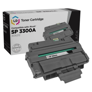 Ld Compatible Black Laser Toner Cartridge for Ricoh 406212 Type Sp-3300a for Aficio Sp 3300Dn Printer - All