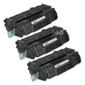 Ld Compatible Replacements for Hp 49A / Q5949a 3Pk Black Laser Toner Cartridges for LaserJet 1160 1160Le 1320 1320n 1320nw 1320t 1320tn 3390 and 3392 