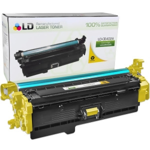 Ld Remanufactured Replacement for Hp Ce402a / 507A Yellow Laser Toner Cartridge for Hp LaserJet Enterprise 500 Color M551dn M551n M551xh Mfp M575dn Mf