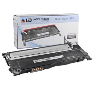 Ld Compatible Replacement for Dell 330-3012 Black Laser Toner Cartridge for Dell Color Laser 1230c 1235c and 1235cn Printers - All