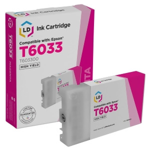 Ld Compatible 220ml Magenta Ink for Epson T603300 - All