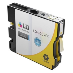Ld Compatible Ricoh 405704 High-Yield Yellow Ink Cartridge for Aficio Gx e5550N Gc31y Hy - All