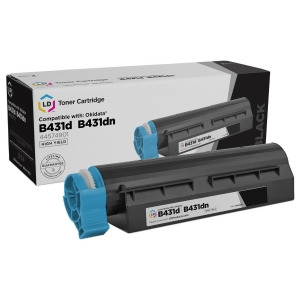 Ld Compatible Replacement for Okidata 44574901 High Yield Black Laser Toner Cartridge for Okidata Mb461 Mfp Mb471 Mb471w Oki B431d and B431dn Printers