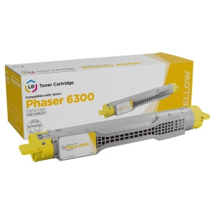 Ld Xerox Phaser 6300 Compatible High Capacity Yellow 106R01084 Laser Toner Cartridge - All