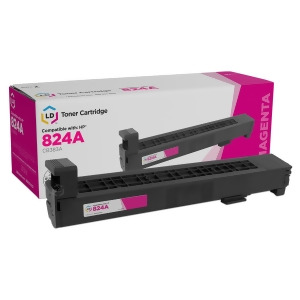 Ld Remanufactured Replacement Laser Toner Cartridge for Hewlett Packard Cb383a Hp 824A Magenta - All