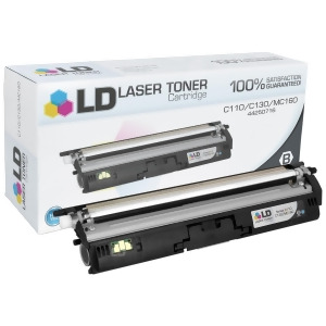 Ld Compatible Okidata 44250716 High Yield Black Laser Toner Cartridge for Oki C110 C130n Mc160 Mfp Printers - All