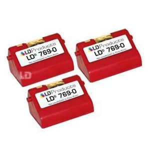 Ld 3 Pb Compatible 769-0 Red Ink Cartridges - All