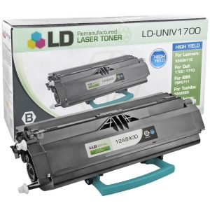 Ld Remanufactured Replacement for Lexmark 12A8400 High Yield Black Laser Toner Cartridge for Lexmark E230 E232 E232t E234 E234n E234tn E240 E240n E240