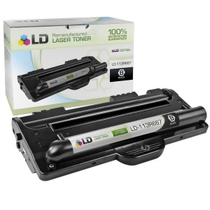 Ld Xerox Remanufactured 113R667 Black Laser Toner Cartridge Includes 1 Black 113R00667 for Xerox WorkCentre Pro Pe16 Printer - All