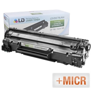Ld Micr Toner Remanufactured Replacement Laser Toner Cartridge for Hewlett Packard Ce278a Hp 78A Black - All