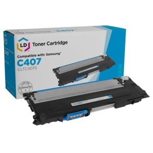 Ld Compatible Samsung Clt-c407s Cyan Laser Toner Cartridge for Clp 320 320N 321N 325 325W 326 Clx 3180 3185Fw 3185N 3186 Printers - All