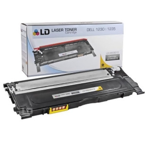Ld Compatible Replacement for Dell 330-3013 Yellow Laser Toner Cartridge for Dell Color Laser 1230c 1235c and 1235cn Printers - All