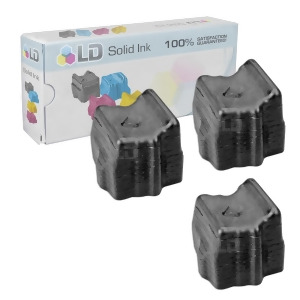 Ld Xerox Phaser 8400 Compatible Black 3 Pack 108R00604 Solid Ink Cartridges - All
