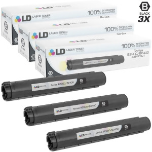 Ld Compatible Okidata 43640301 Set of 3 Black Laser Toner Cartridges for Oki B2200 B2200n B2400 B2400n Printers - All