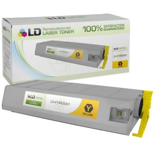 Ld Remanufactured Okidata 41963001 Yellow 'Type C4' Laser Toner Cartridge - All