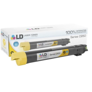 Ld Remanufactured Lexmark C950x2yg Extra High Yield Yellow Laser Toner Cartridge for C950de Printer - All