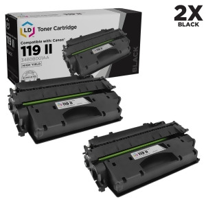 Ld Compatible Canon 119 Ii / 3480B001aa Set of 2 High Yield Black Toner Cartridges for Canon ImageClass Printer Series - All