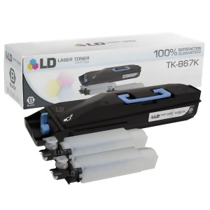 Ld Compatible Replacement for Kyocera Mita Tk-867k Black Laser Toner Cartridge for Kyocera Mita TASKalfa 250ci and 300ci Printers - All