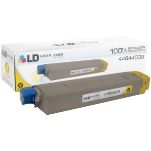 Ld Compatible Replacement for Okidata 44844509 Yellow Laser Toner Cartridge for Okidata Oki C831dn and C831n Printers - All