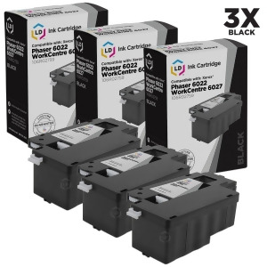 Ld Compatible Xerox 106R02759 Set of 3 Black Laser Toner Cartridges for Xerox 6022 6027 - All