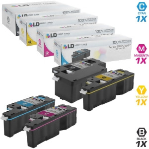 Ld Compatible Xerox 6022 6027 Set of 4 Laser Toner Cartridges Includes 1 106R02759 Black 1 106R02756 Cyan 1 106R02757 Magenta 1 106R02758 Yellow - All